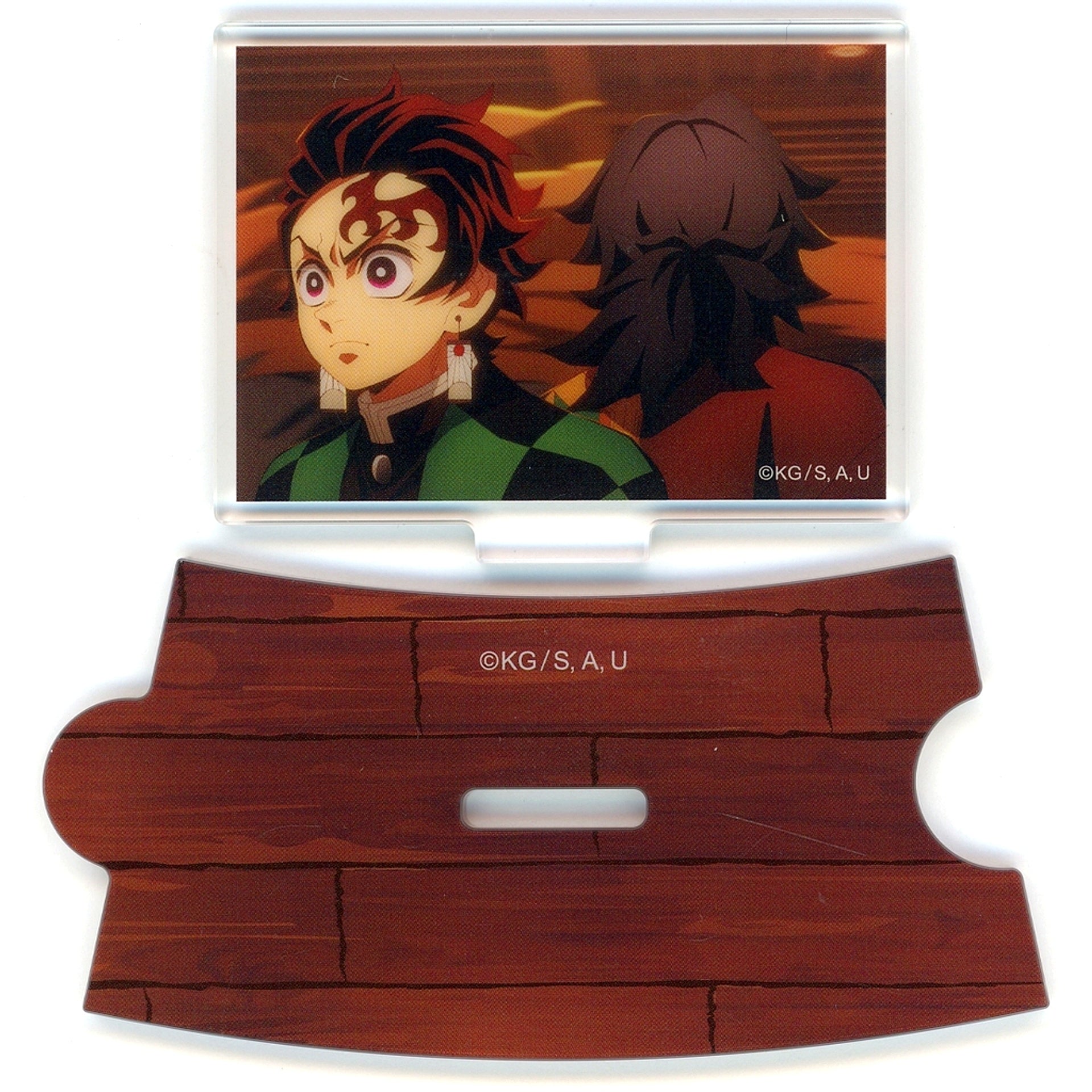 Tanjiro Kamado & Giyu Tomioka Tomioka Back View / Front Facing Demon Slayer The Movie Infinity Castle Chapter 1 Akaza Returns Water Breathing Random Mini Acrylic Stand Theater Goods [USED]