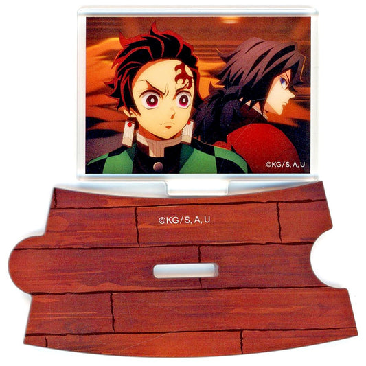 Tanjiro Kamado & Giyu Tomioka Demon Slayer: Kimetsu no Yaiba - The Movie: Infinity Castle Water Breathing Random Mini Acrylic Stand Giyu Side View Theater Limited [USED]