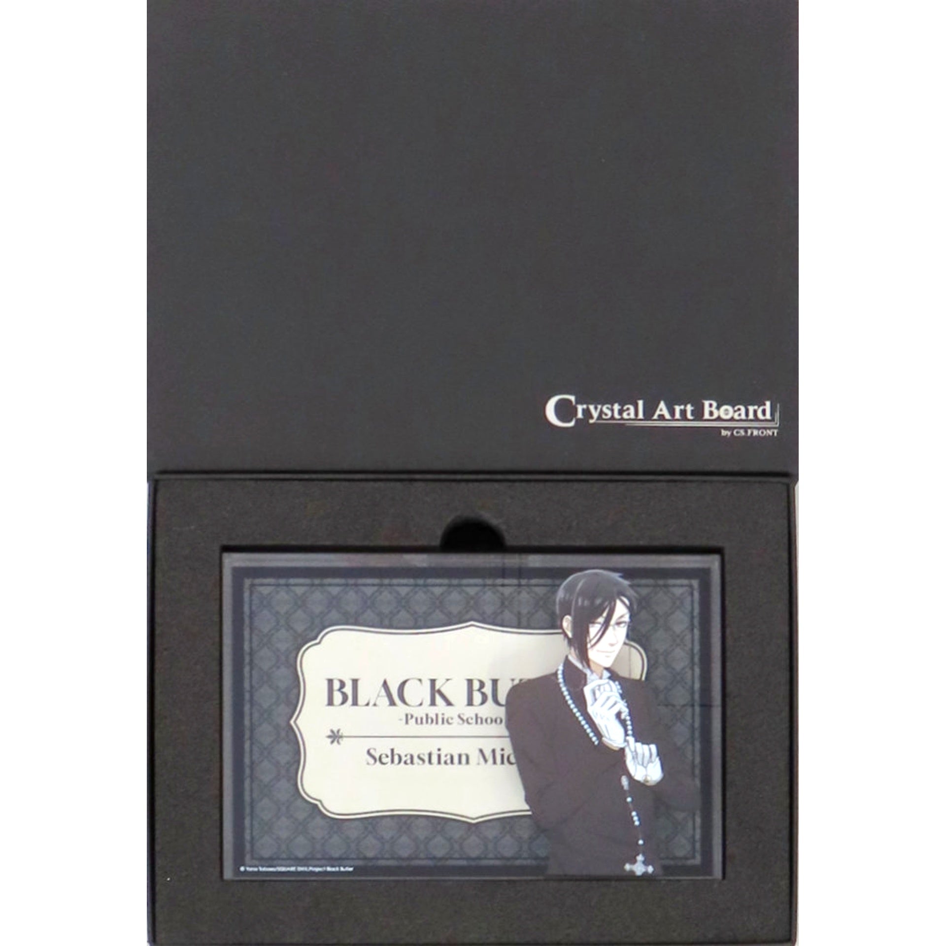 Sebastian Michaelis 01 Crystal Art Board Black Butler: Public School Arc [USED]