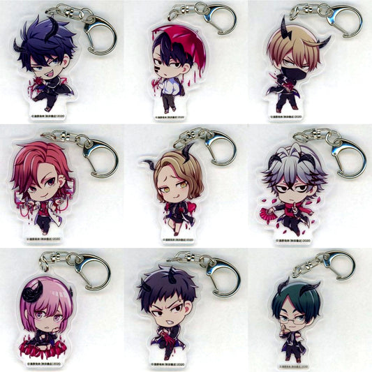 Set of 9 Tougen Anki Playback Acrylic Keychain Collection [USED]