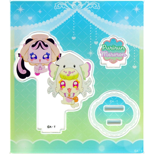 Prilun and Meloron Acrylic Stand Kimi to Idol PreCure Pretty Store Pop Up Shop 2025 in Marui Imai Hakodate [USED]
