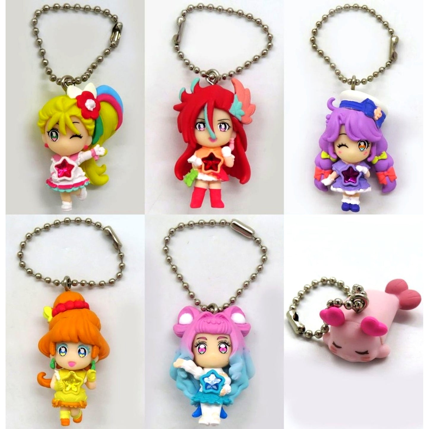 Set of 6 Tropical-Rouge! Precure Tropical Swing 2 [USED]