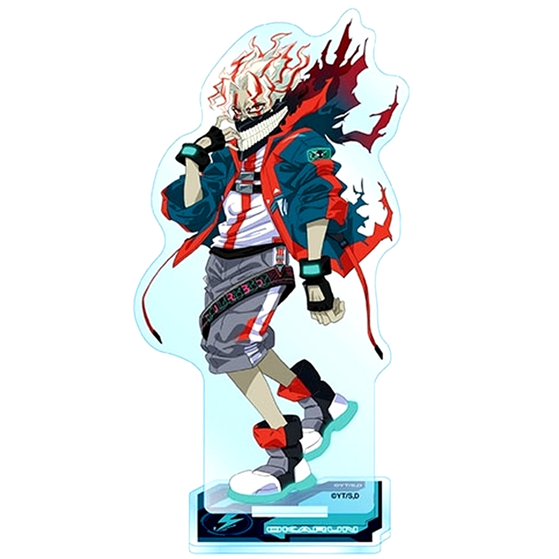 Okarun 2. Transformed TV Anime Dandadan Cyberpunk Acrylic Stand [USED]
