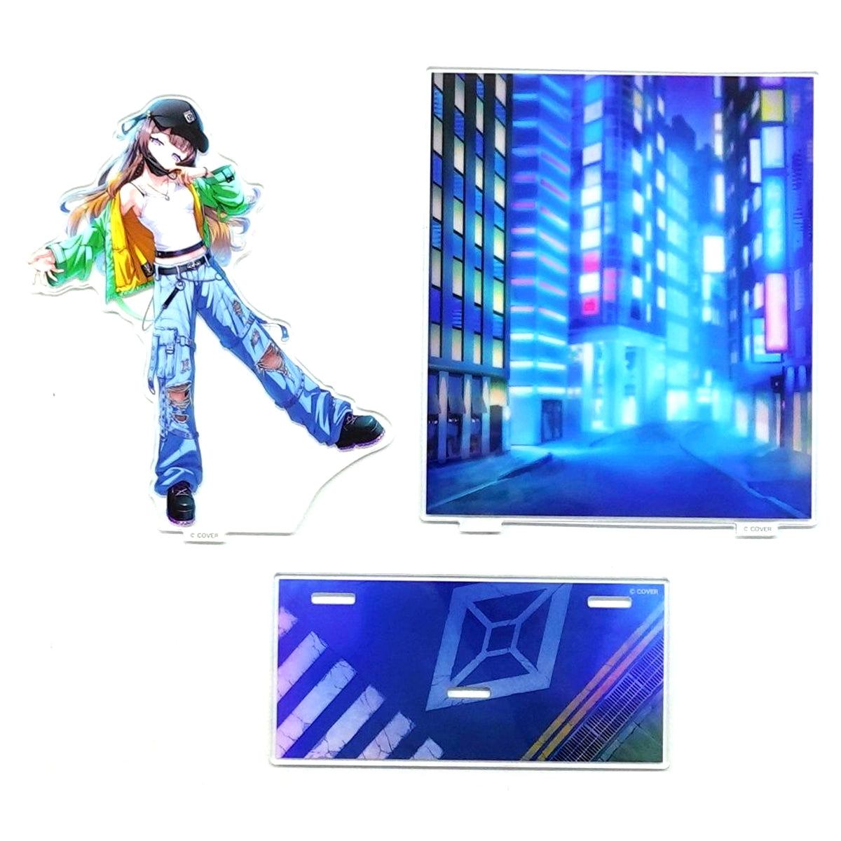 Anya Melfissa 5th Anniv Special Classy Acrylic Diorama Stand Virtual YouTuber Holo Live Indonesia [USED]
