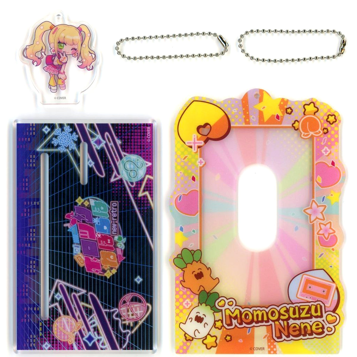Momosuzu Nene Bromide Case Stand VTuber Hololive Holo Tree NePoLaBo POP-UP SHOP & CAFE in Tree Village [USED]