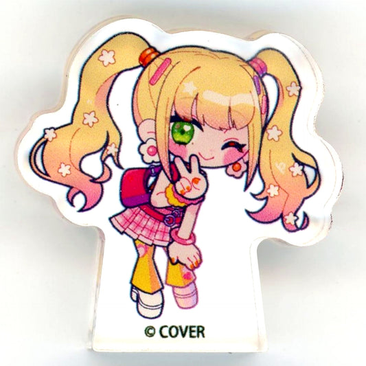 Momosuzu Nene Caramel with Acrylic Mascot Virtual YouTuber Hololive HoloTuri NePoLaBo POP-UP SHOP CAFE in Tree Village [USED]
