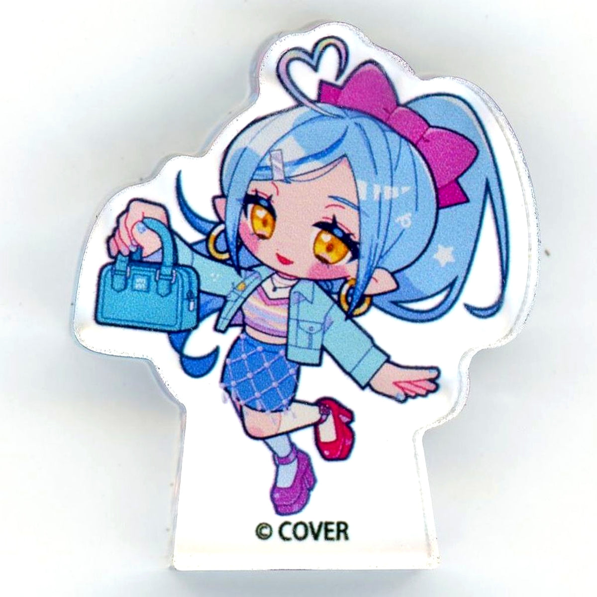 Yukihana Lamy Caramel with Acrylic Mascot VTuber Hololive Holo Tree NePoLaBo POP-UP SHOP & CAFE in Tree Village [USED]