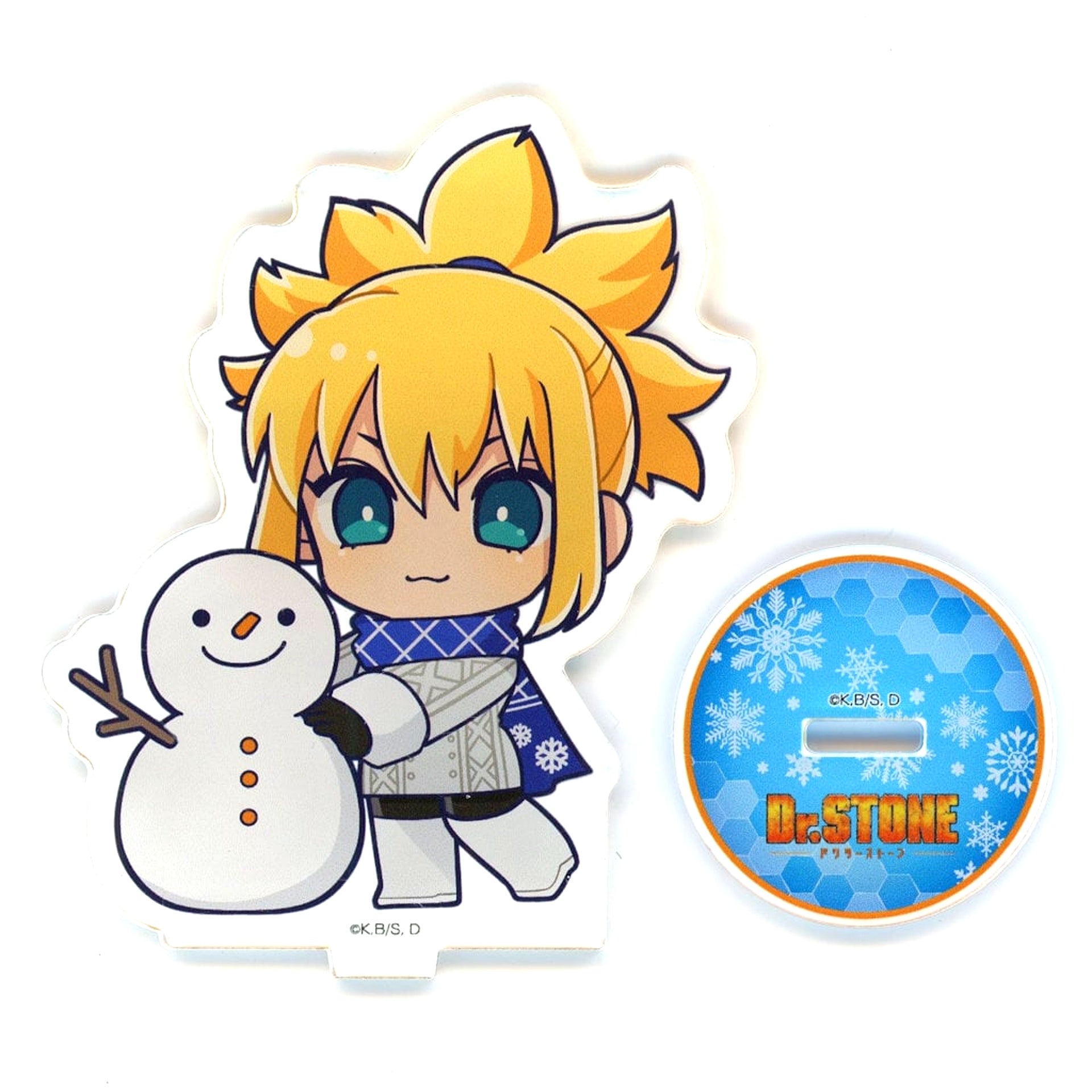 Kohaku Dr. STONE Sapporo Snow Festival Mini Character Acrylic Stand [USED]