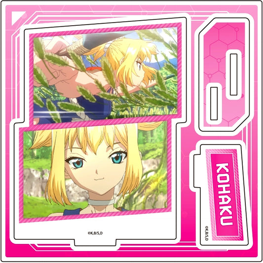 Kohaku 12. Dr.STONE Scene Shot Illustration Acrylic Stand Plate [USED]