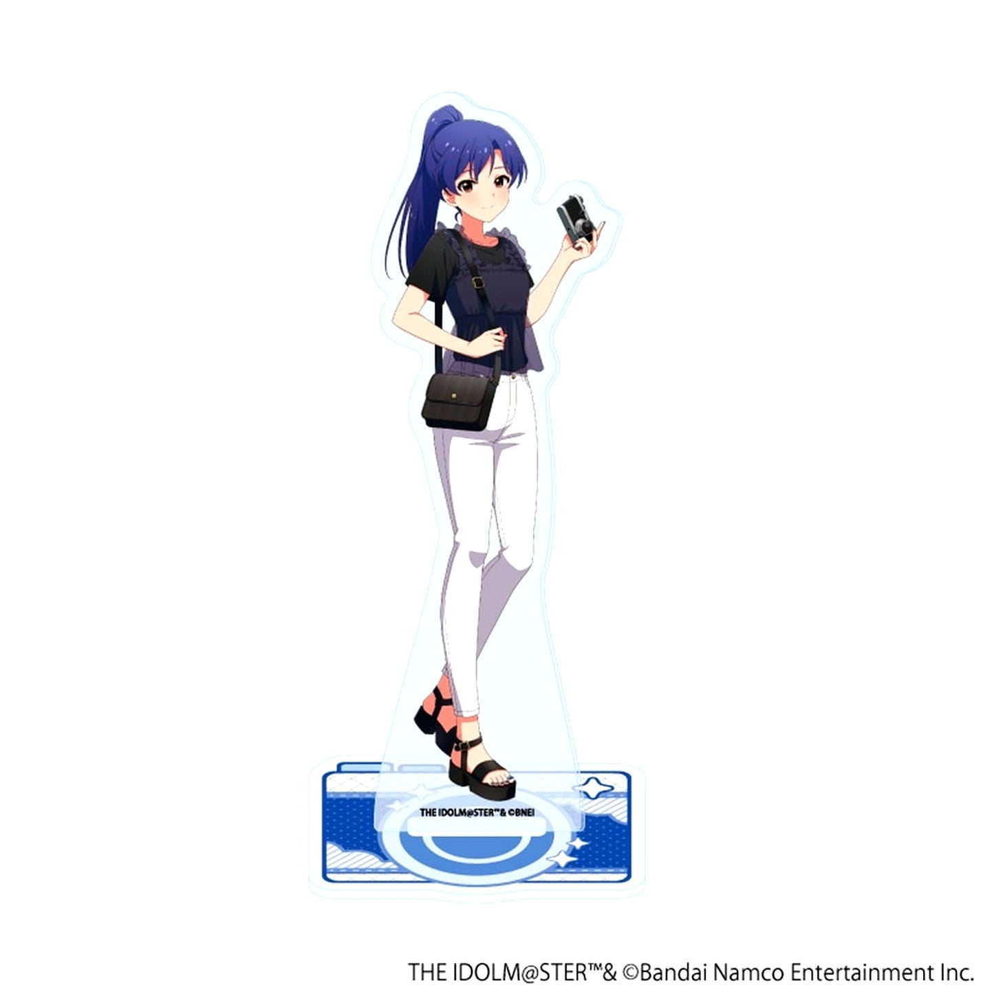 Chihaya Kisaragi 21. Camera Ver. Illustration Acrylic Stand The Idolmaster Million Live! [USED]
