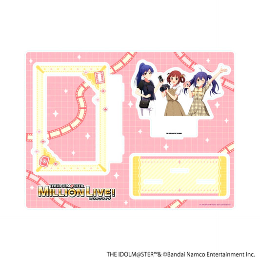 All Characters 01. Camera Ver. Illustration Acrylic Diorama The Idolmaster Million Live! [USED]