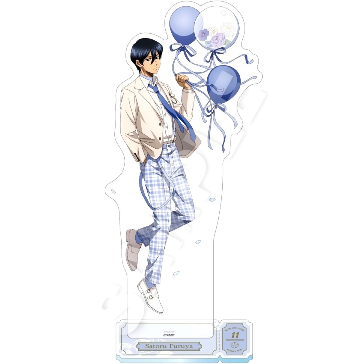 Satoru Furuya Balloon Suit Ver. Big Acrylic Stand TV Anime Ace of Diamond Act II: Second Season [USED]