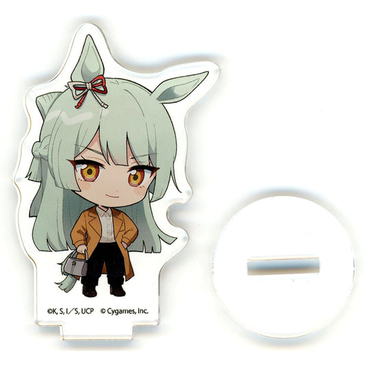 Fujimasa March Uma Musume Cinderella Gray Nippon Gourmet Kaido Tokyo Character Street Pop-up Shop Acrylic Petit Stand Gourmet Kaido Ver. [USED]