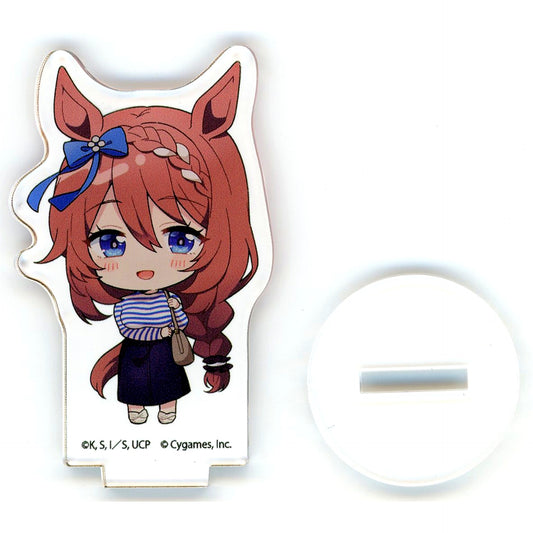 Super Creek Uma Musume Cinderella Gray Nippon Gourmet Kaido Tokyo Character Street Pop-up Shop Acrylic Petit Stand Gourmet Kaido Ver. [USED]