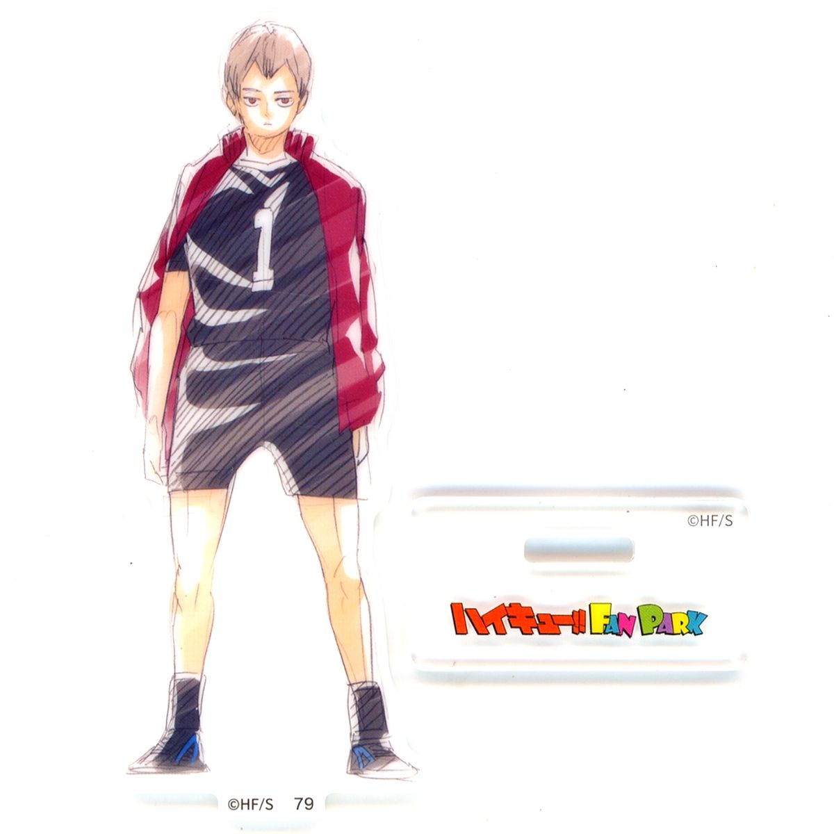 Shinsuke Kita No.79 Haikyu!! FAN PARK Kyara Pane Gundan!! Acrylic Stand Memorial Jump Characters Store Exclusive [USED]