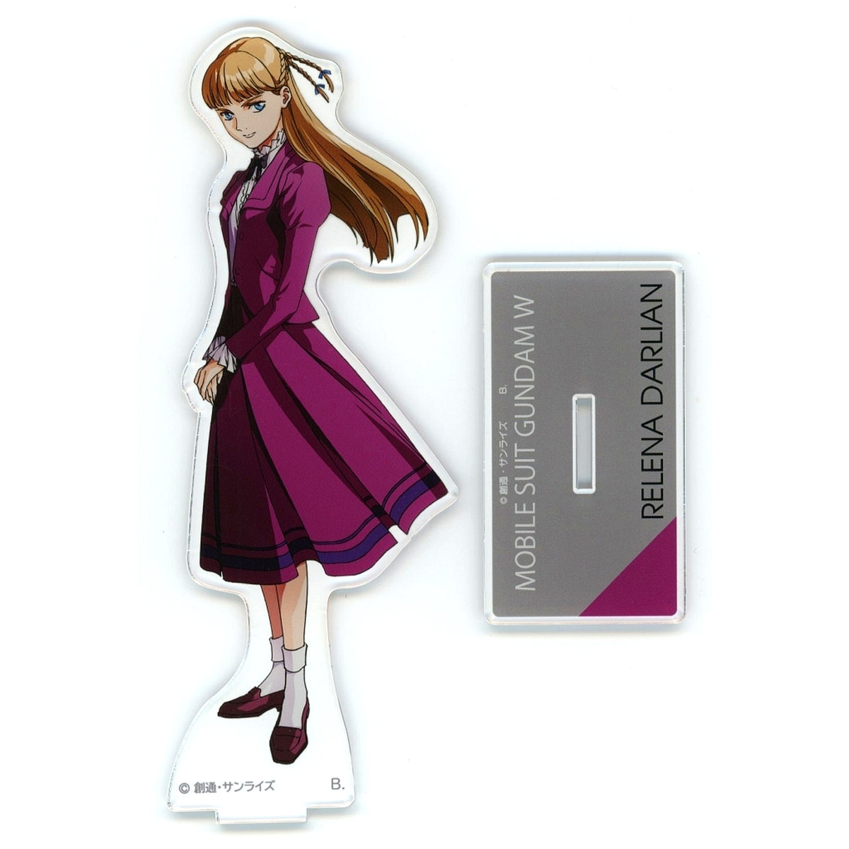Relena Darlian Big Acrylic Stand Vol. 2 Mobile Suit Gundam Wing [USED]