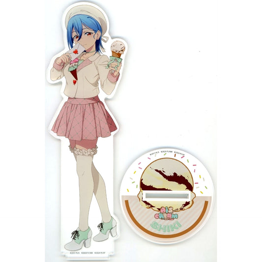 Shiki Wakana White Day Ver. Thick Large Acrylic Stand Love Live! AiScReam [USED]