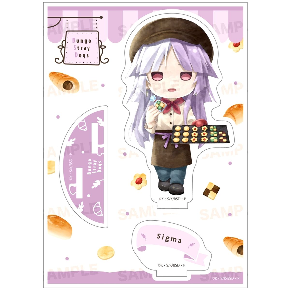 Sigma Bungo Stray Dogs Charamage Bakery Ver. Acrylic Stand [USED]