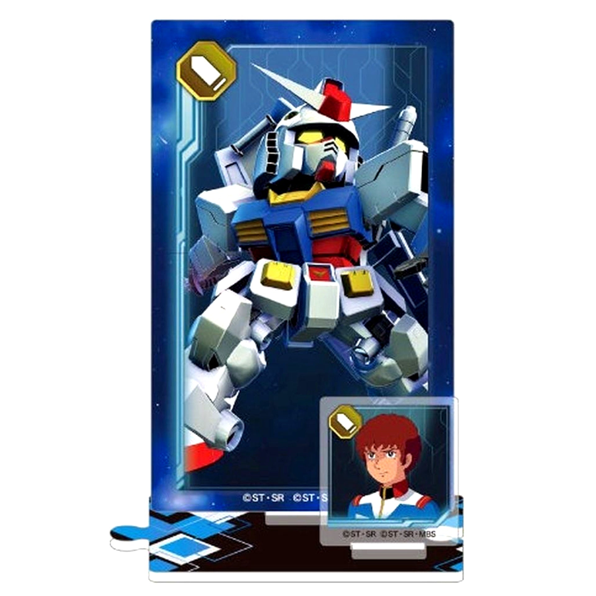 Gundam SR Troop Formation Style Acrylic Stand Collection SD Gundam G Generation Eternal Mobile Suit Gundam & GQuuuuuuX [USED]