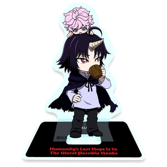 Relaxing Clen and Luna Clevatess The King of Devil Beasts The Baby and The Brave of Undead Acrylic Stand [USED]