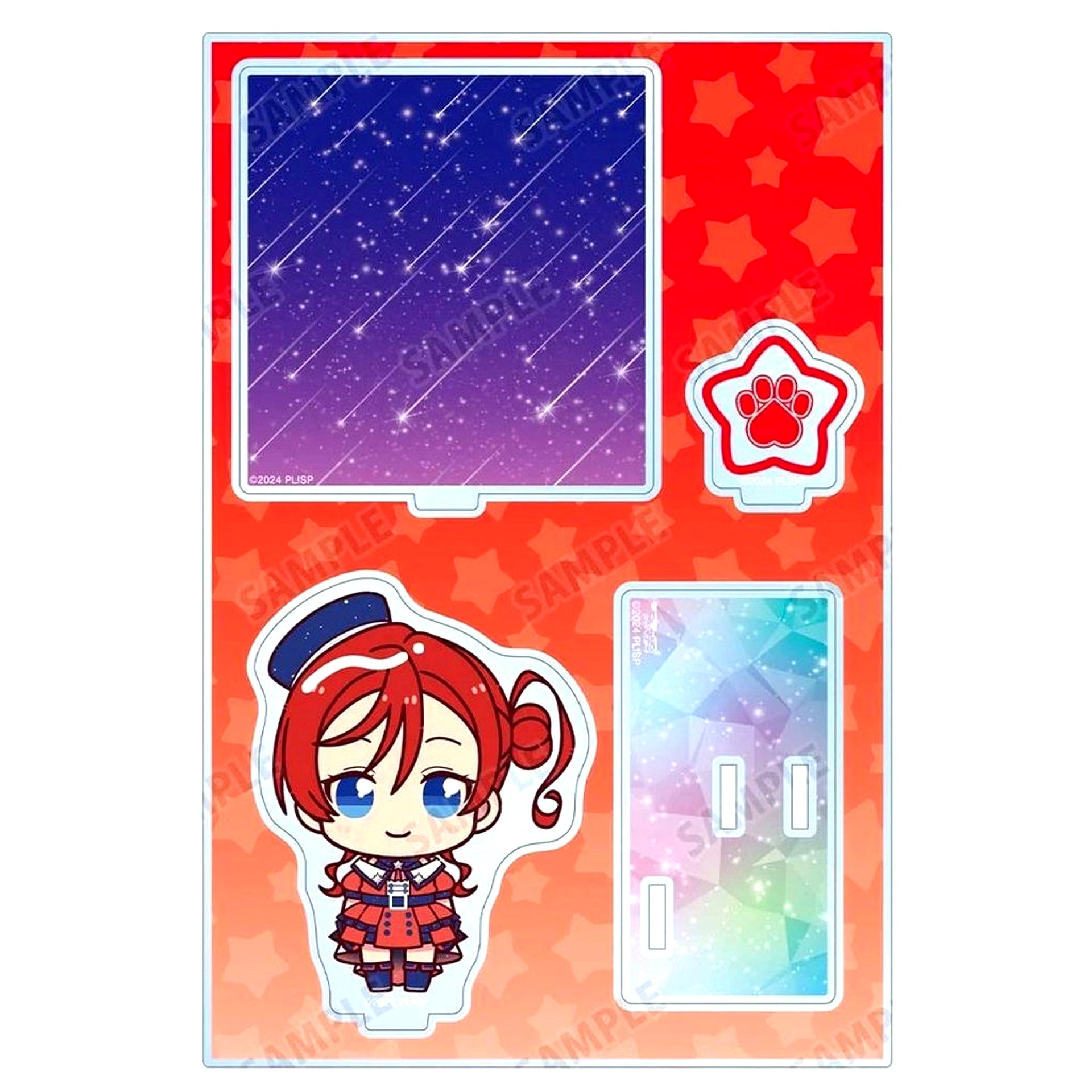 Mei Yoneme BIG Acrylic Stand with Parts Chokonto! Superstar!! Ver. Love Live! Superstar!! [USED]