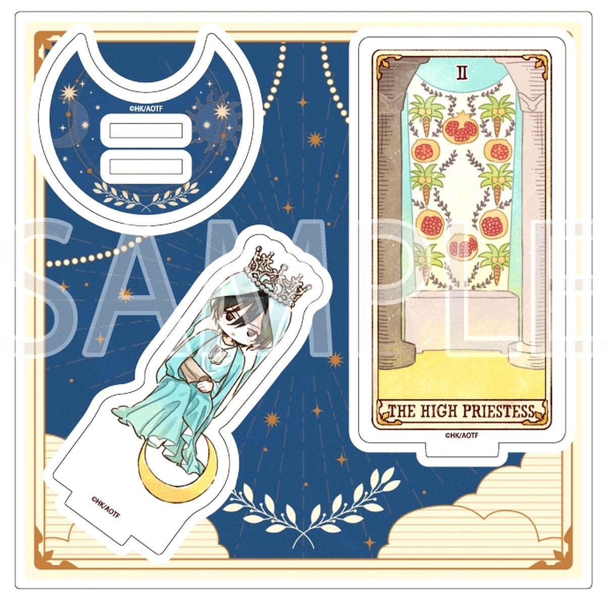 Mikasa Ackerman 02 Attack on Titan The Final Season GraffArt Illustration Tarot Ver. Acrylic Stand Plate [USED]