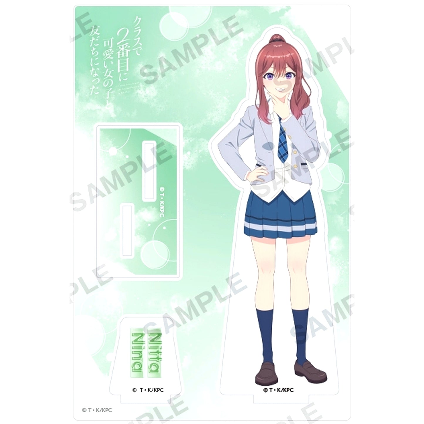 Nina Nitta Diorama Acrylic Stand I Became Friends with the Second Cutest Girl in My Class [USED]