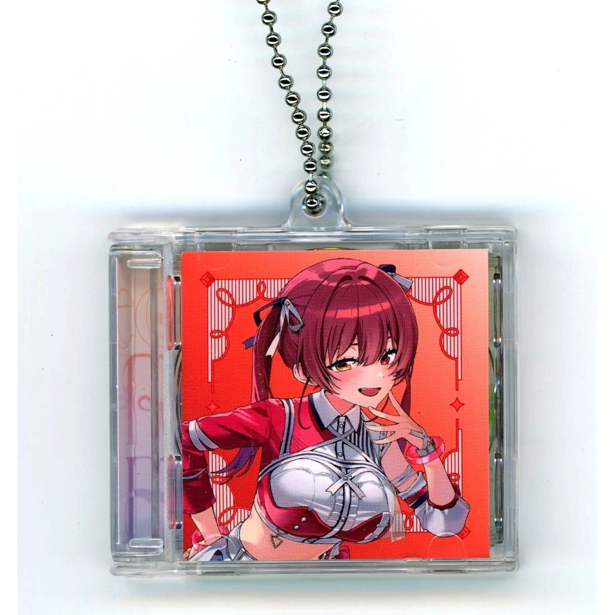 Houshou Marine CD Case Style Acrylic Charm Virtual YouTuber hololive 7th fes. Ridin' on Dreams [USED]