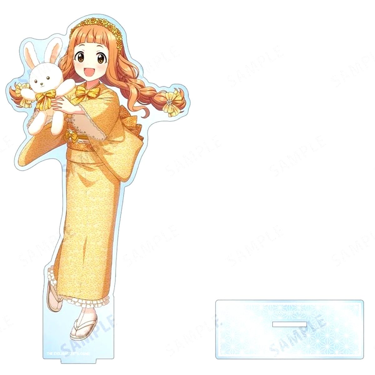 Nina Ichihara Illustration Lace Kimono Ver. Extra Large Acrylic Stand THE IDOLM@STER Cinderella Girls Pop-up Street at Okuyama Omairimachi / Asakusa Nishi-Sando [USED]
