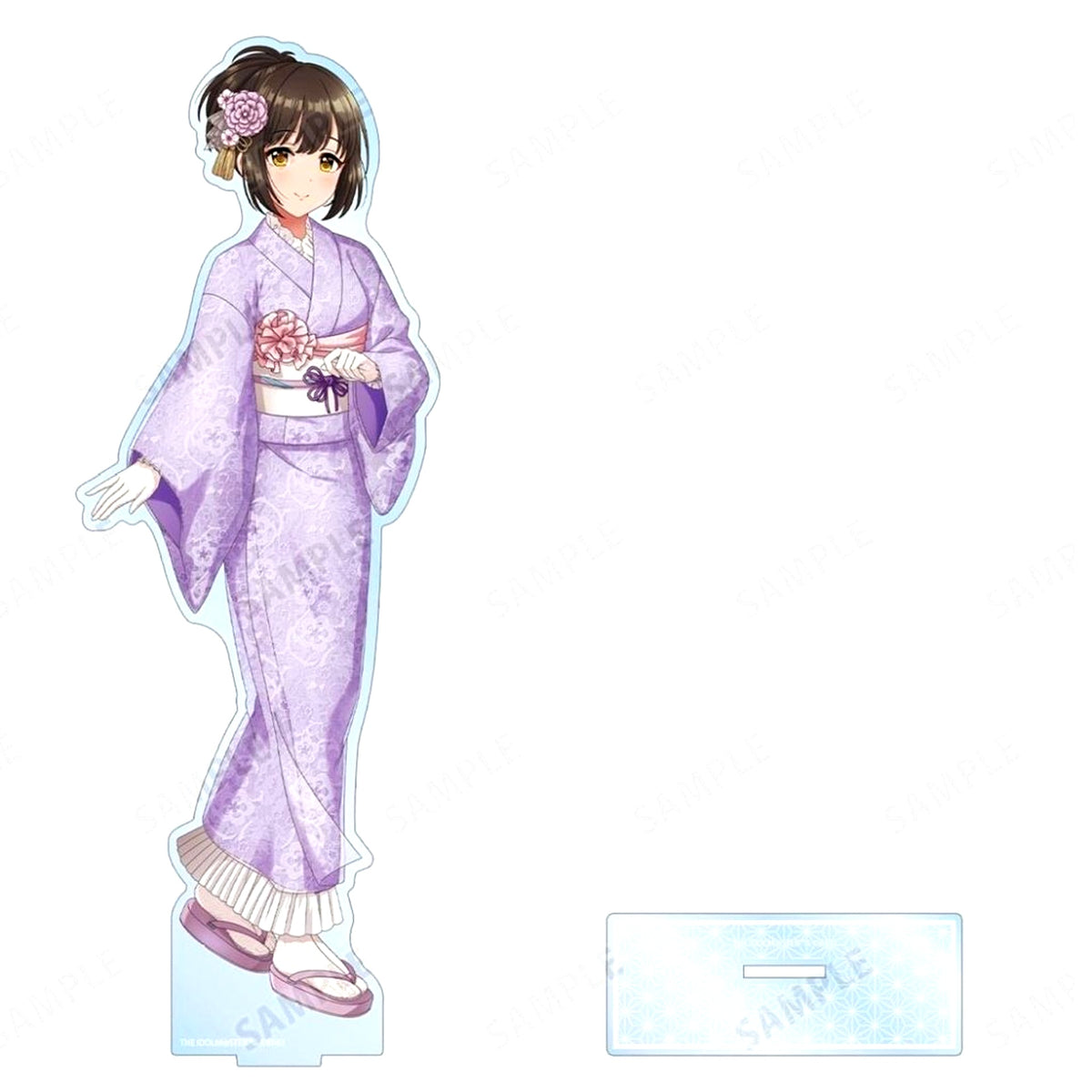 Kako Takafuji Illustration Lace Kimono Ver. Extra Large Acrylic Stand THE IDOLM@STER Cinderella Girls Pop-up Street at Okuyama Omairimachi / Asakusa Nishi-Sando [USED]