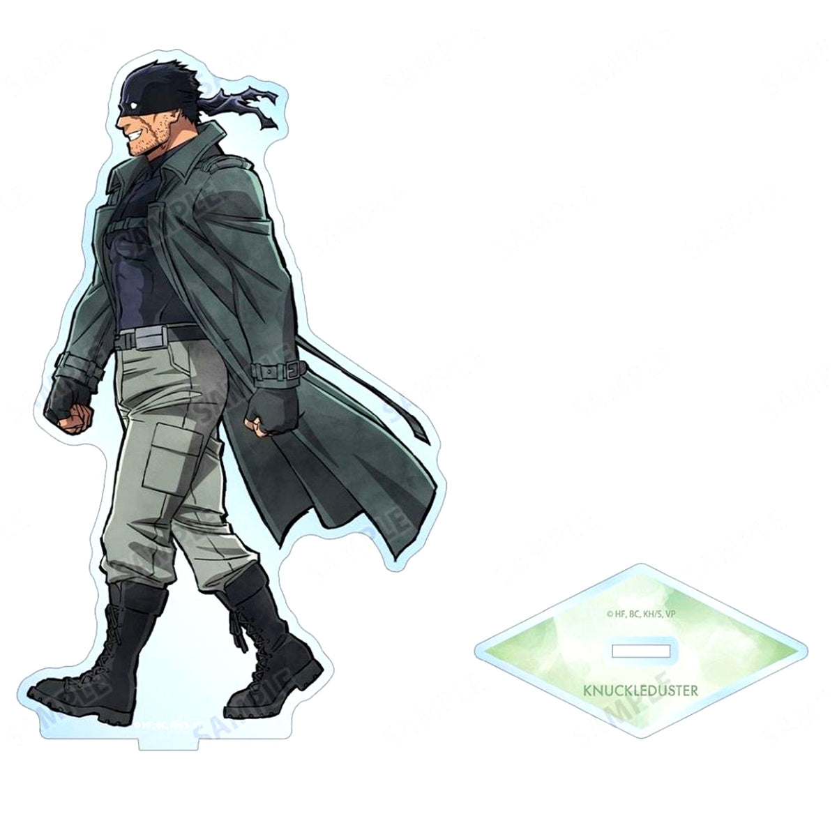 Knuckleduster Illustration Walk Ver. Big Acrylic Stand My Hero Academia: Vigilantes POP UP SHOP in AMNIBUS STORE [USED]