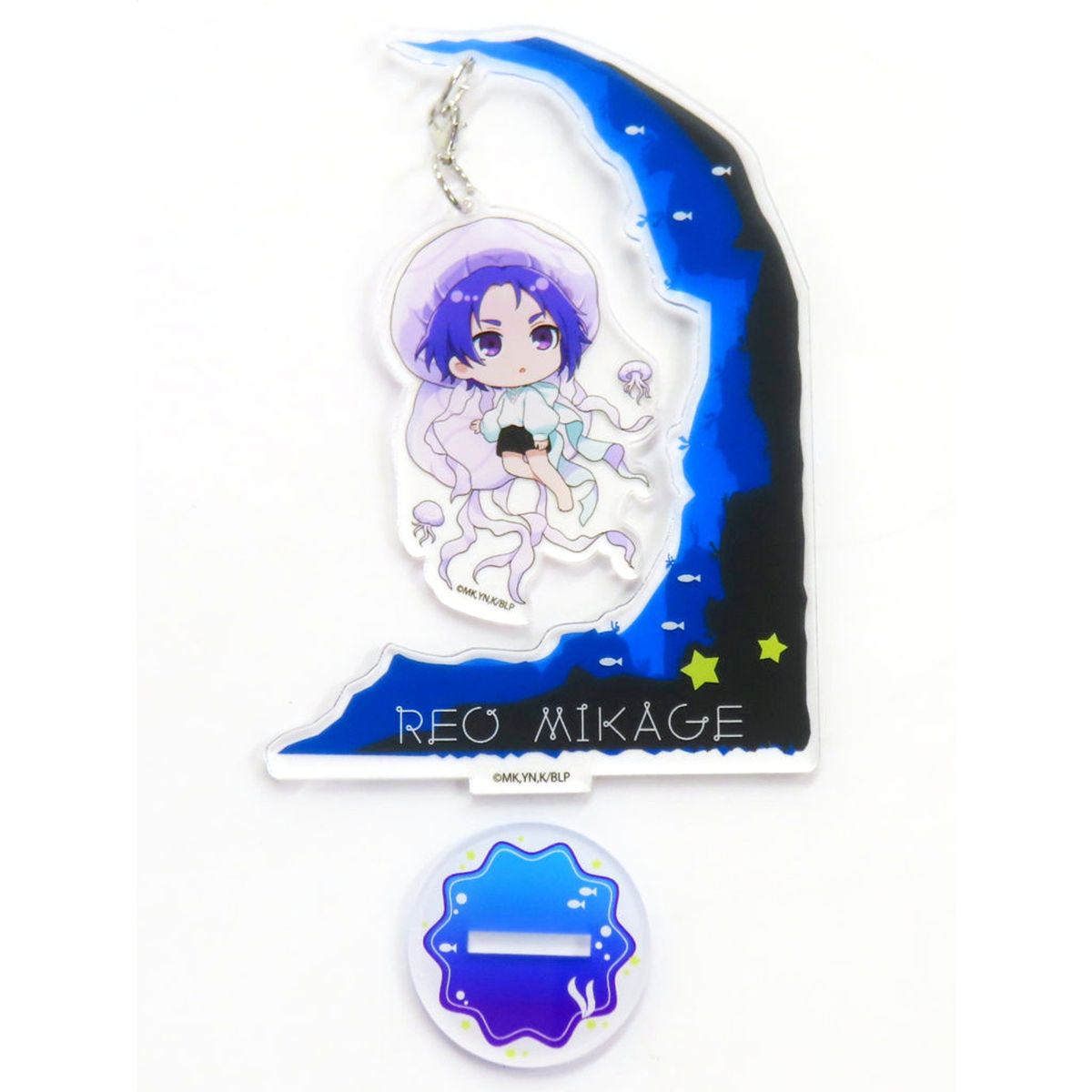 Reo Mikage Blue Lock Swaying Acrylic Stand Jellyfish Ver. [USED]