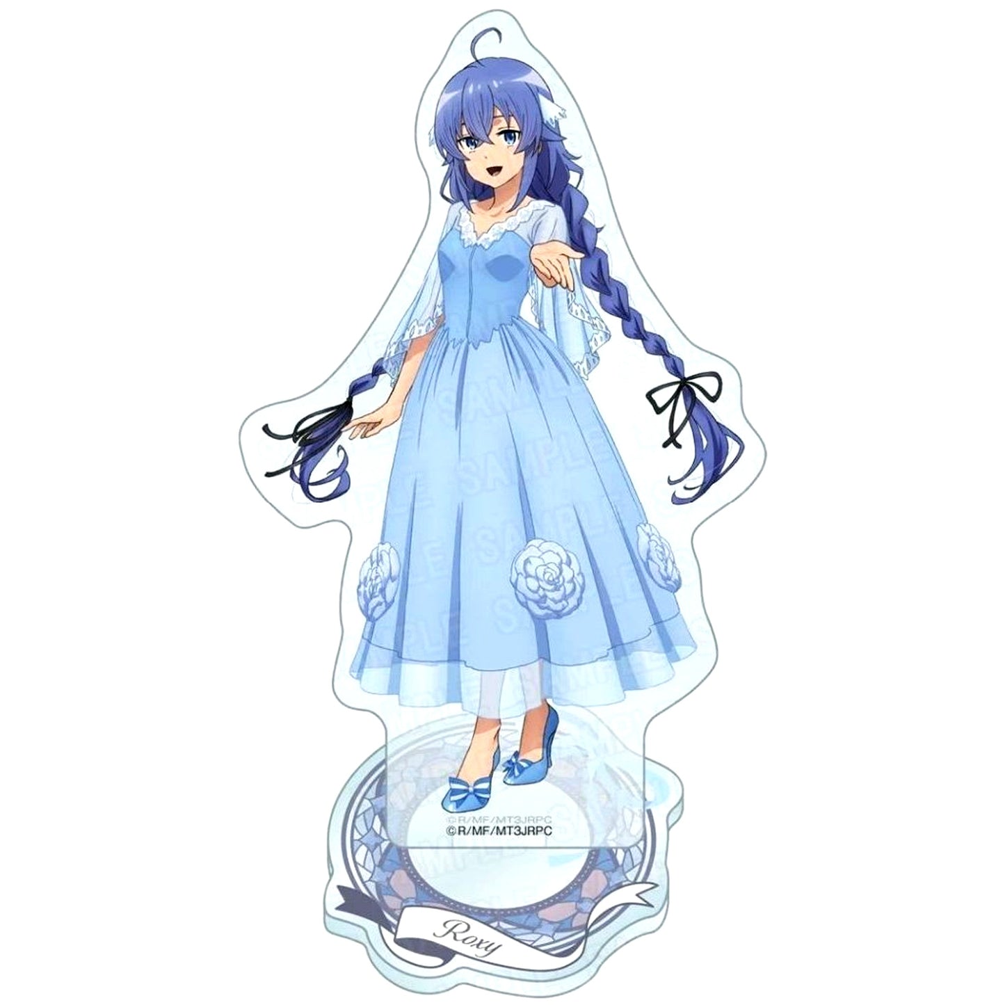 Roxy Anime 5th Anniv Acrylic Stand Figure Mushoku Tensei Jobless Reincarnation III [USED]