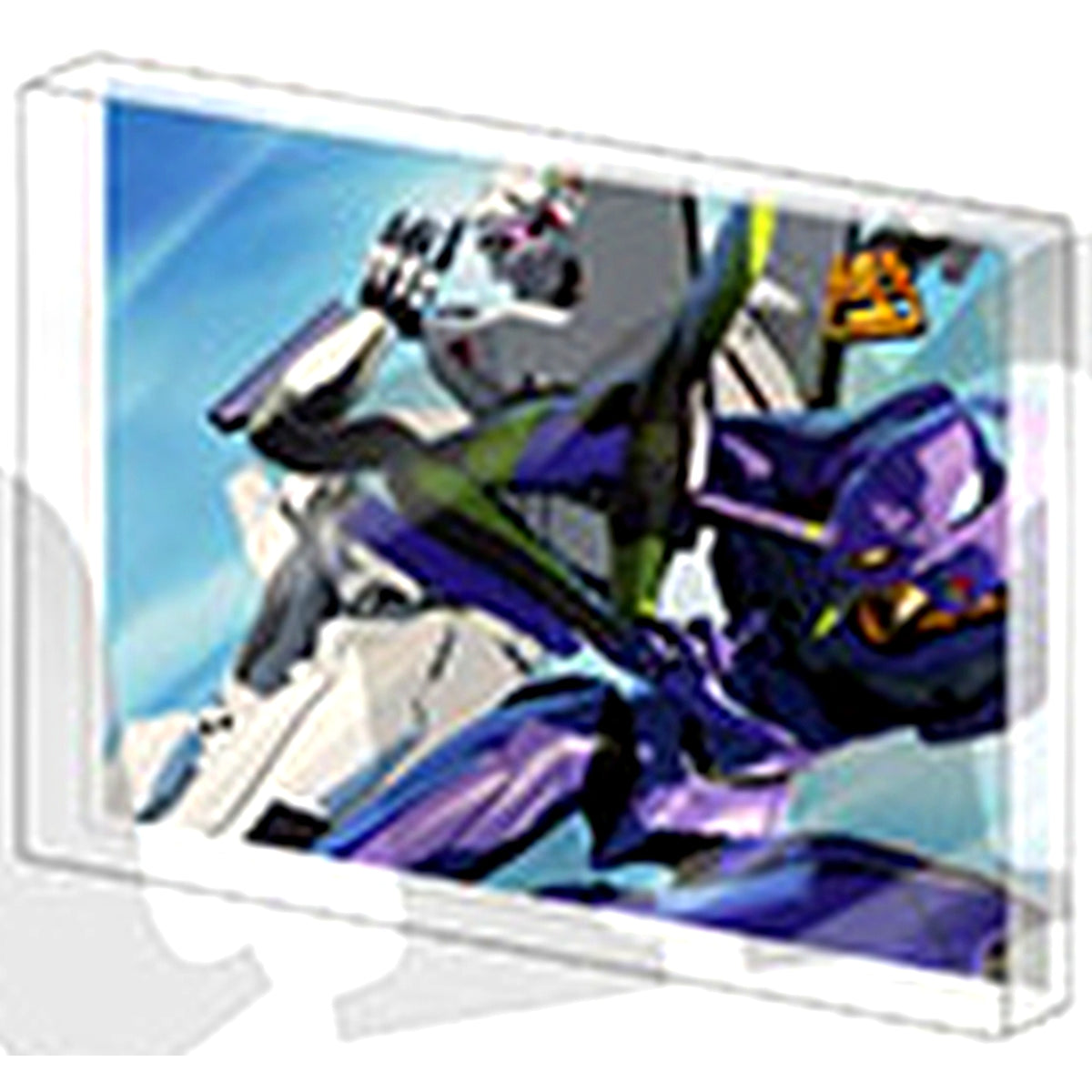 Evangelion Unit-01 and Unit-04 Kick e Neon Genesis Evangelion Memories of the Beginning Acrylic Block Collection Vol.3 [USED]