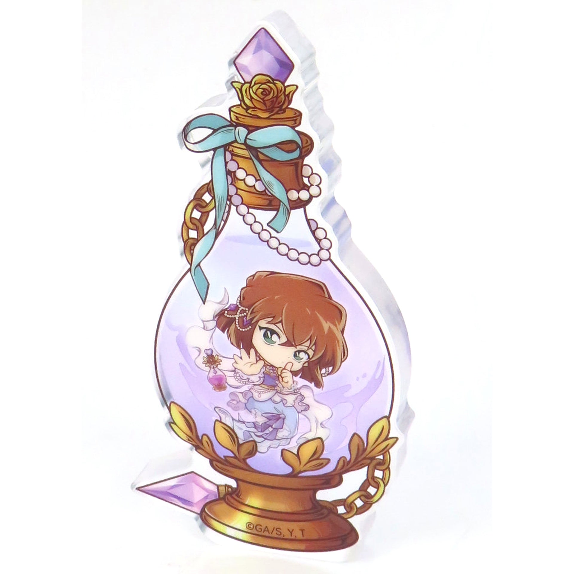 Ai Haibara Magic Potion Series Acrylic Block Detective Conan x IPSTAR Collab Cafe 2025 China Limited [USED]