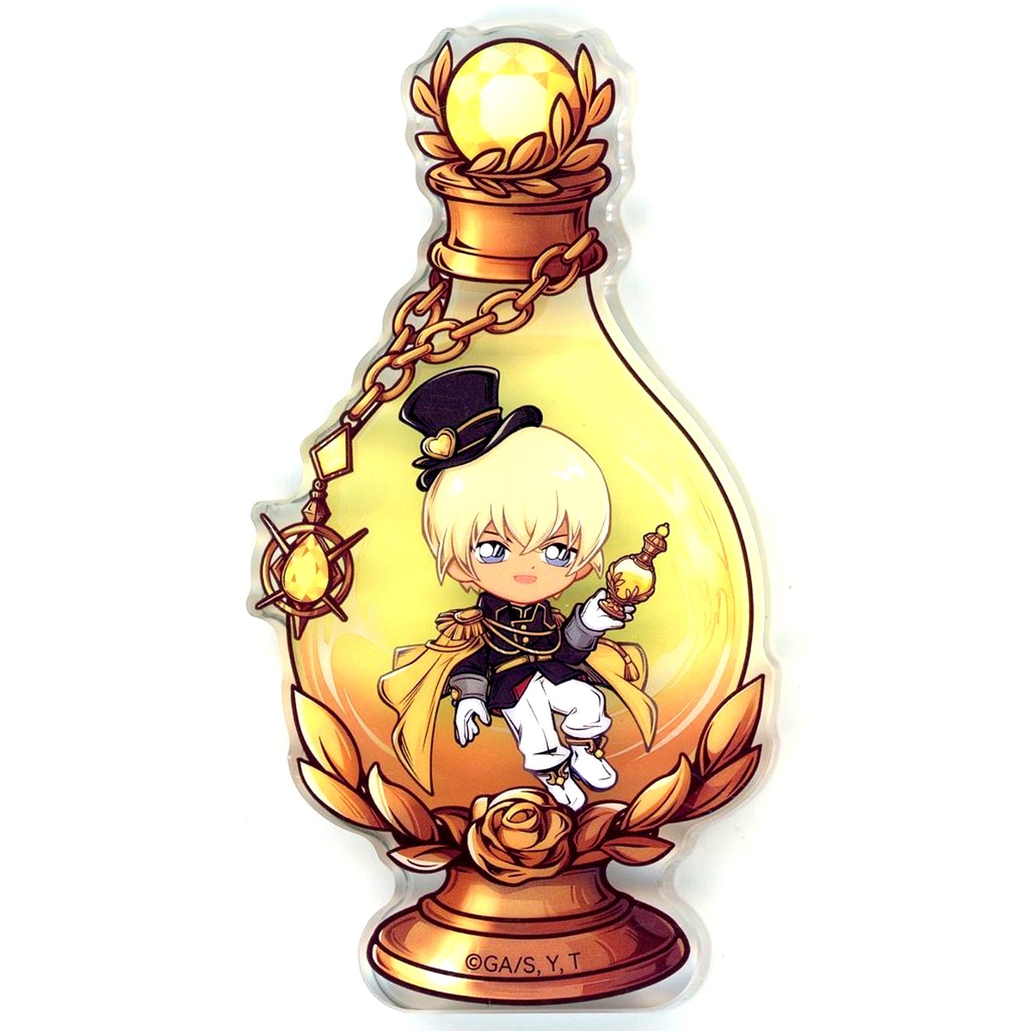 Toru Amuro Magic Potion Series Acrylic Block Detective Conan x IPSTAR Collab Cafe 2025 China Limited [USED]