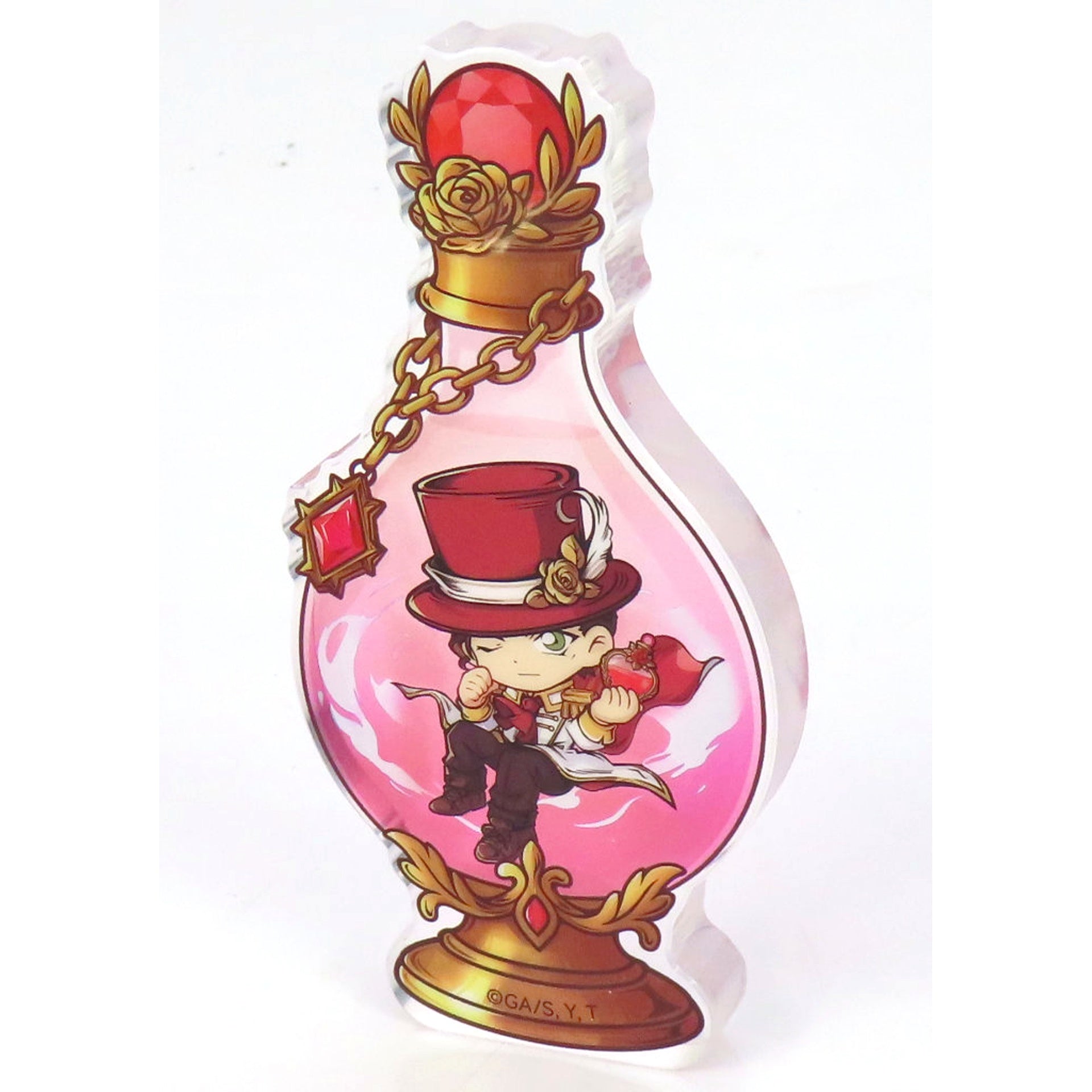 Shuichi Akai Magic Potion Series Acrylic Block Detective Conan x IPSTAR Collab Cafe 2025 China Limited [USED]