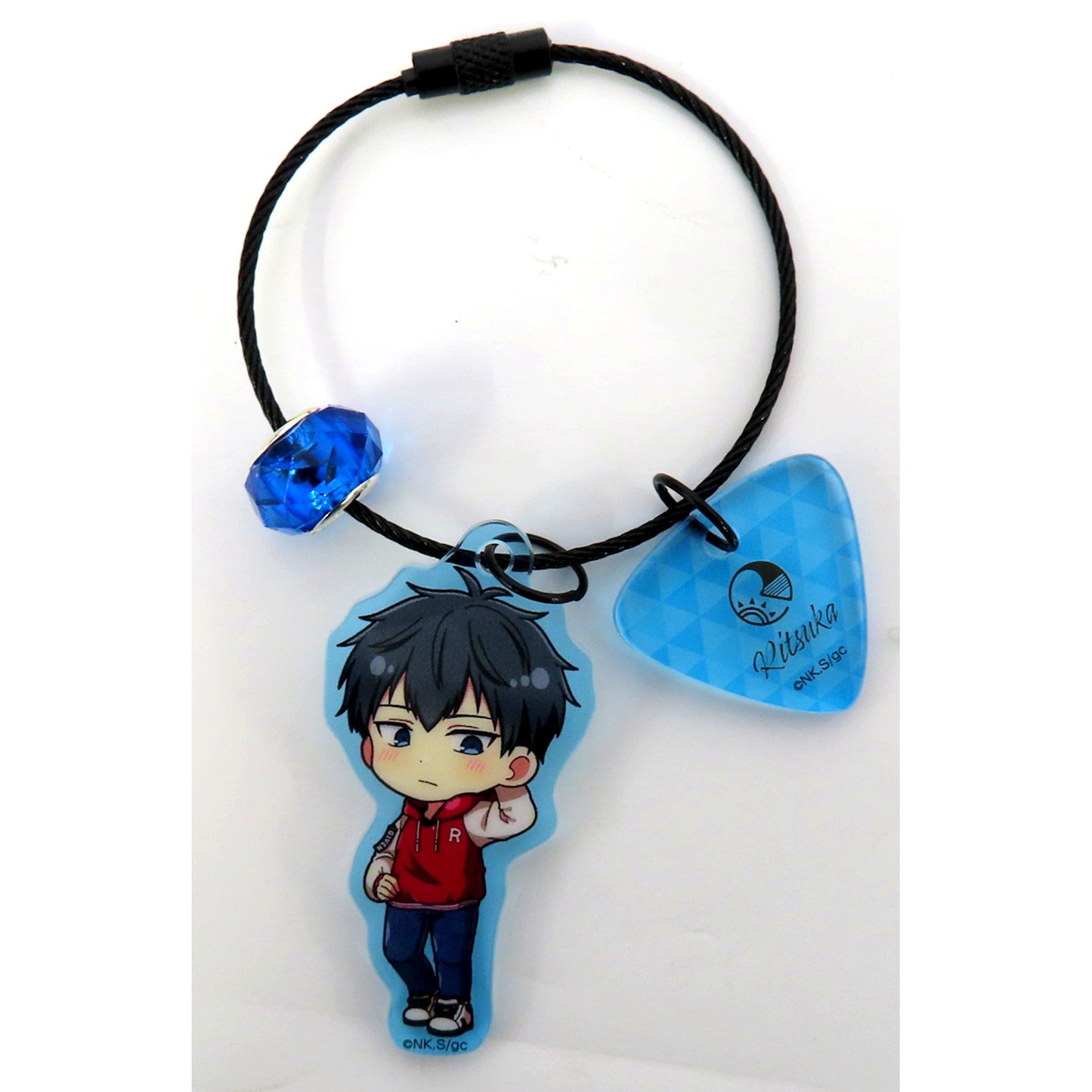 Ritsuka Uenoyama Given The Movie To the Sea Mini Character Wire Keychain [USED]