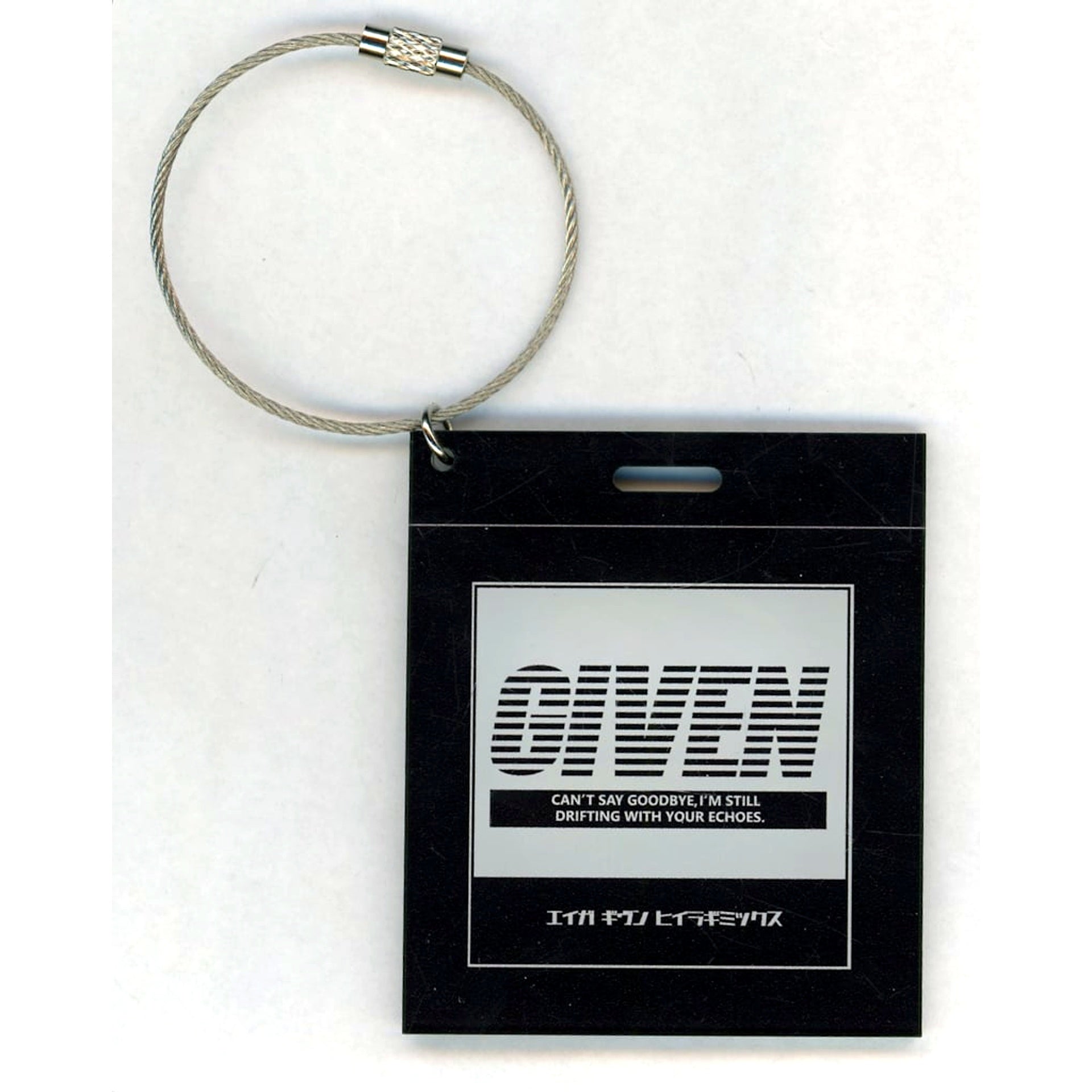 Logo Given The Movie Hiiragi Mix Record Shopper Style Keychain [USED]