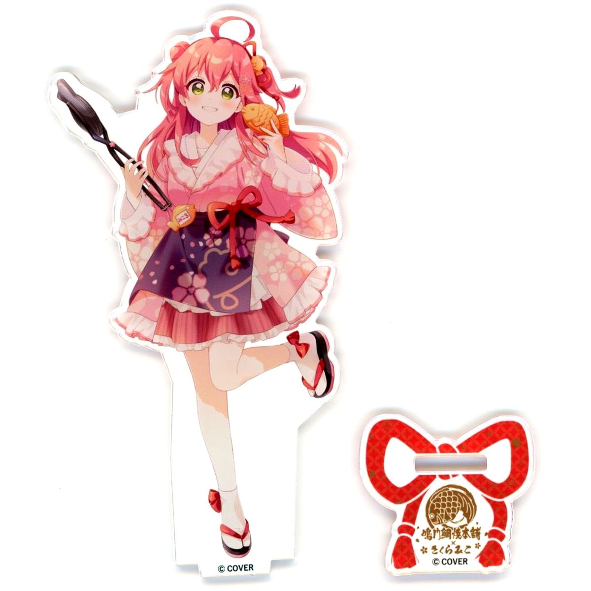 Sakura Miko Life-size Acrylic Stand Shop Clerk ver. 2026 Virtual YouTuber Holo Live Naruto Taiyaki Honpo Part 4 [USED]