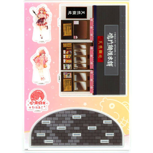 Sakura Miko Diorama Acrylic Stand Virtual YouTuber Holo Live VTuber Naruto Taiyaki Honpo Part 4 EC Exclusive [USED]