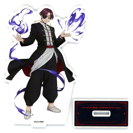 Hayato Suo Acrylic Stand WIND BREAKER x Karaoke no Tetsujin Vol.2 [USED]
