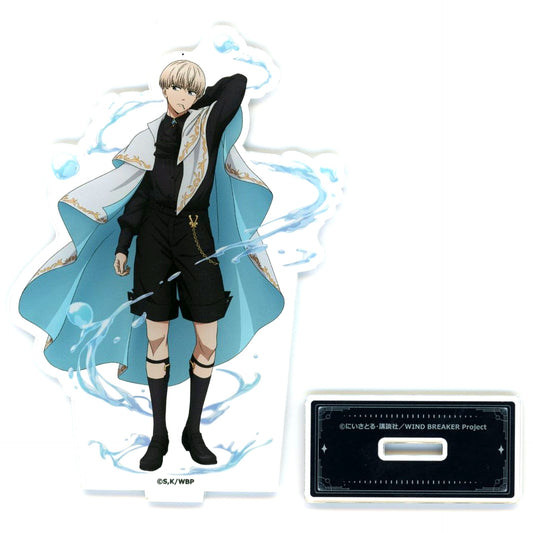 Ren Kaji Acrylic Stand WIND BREAKER x Karaoke no Tetsujin Vol.2 [USED]
