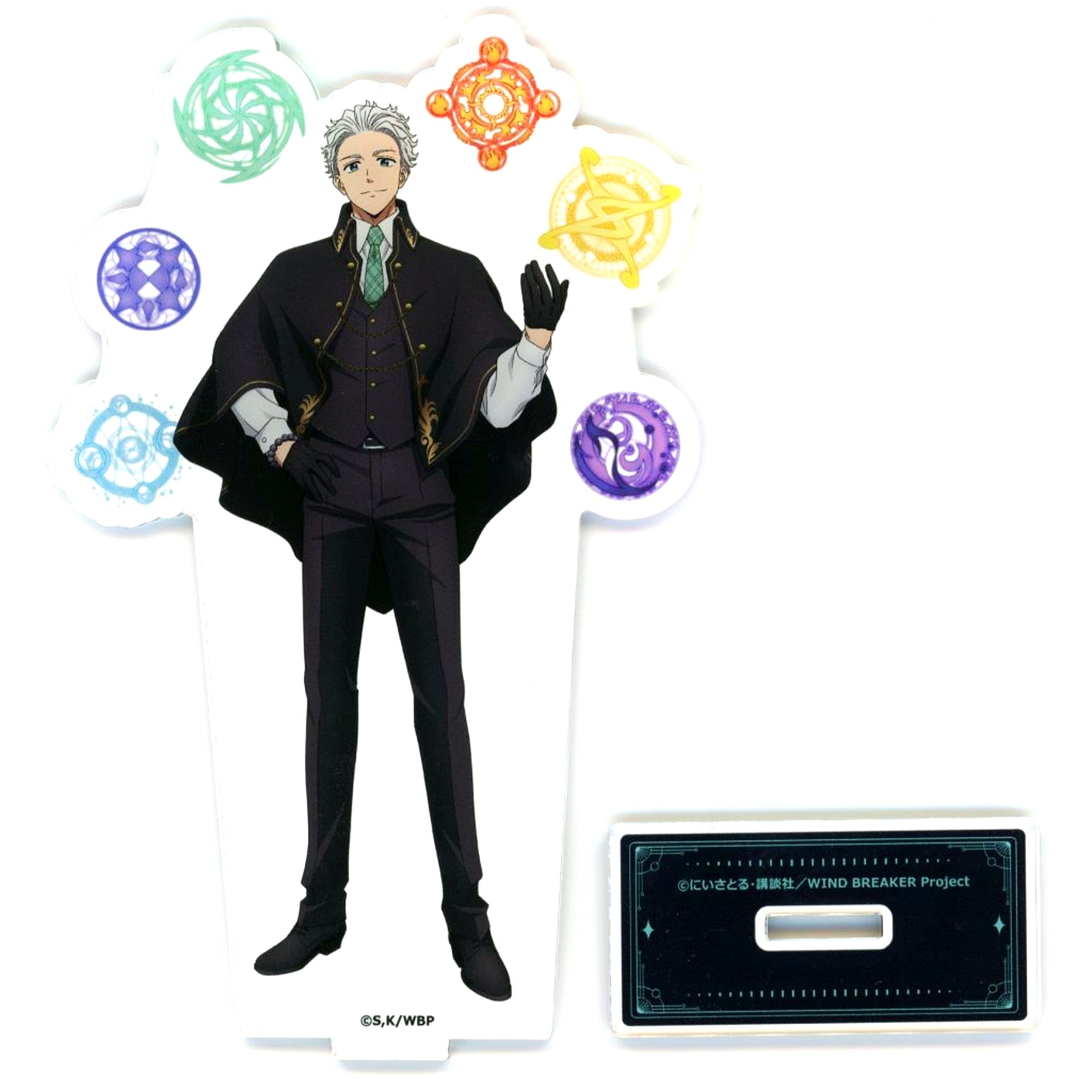 Hajime Umemiya Acrylic Stand WIND BREAKER x Karaoke no Tetsujin Vol.2 [USED]