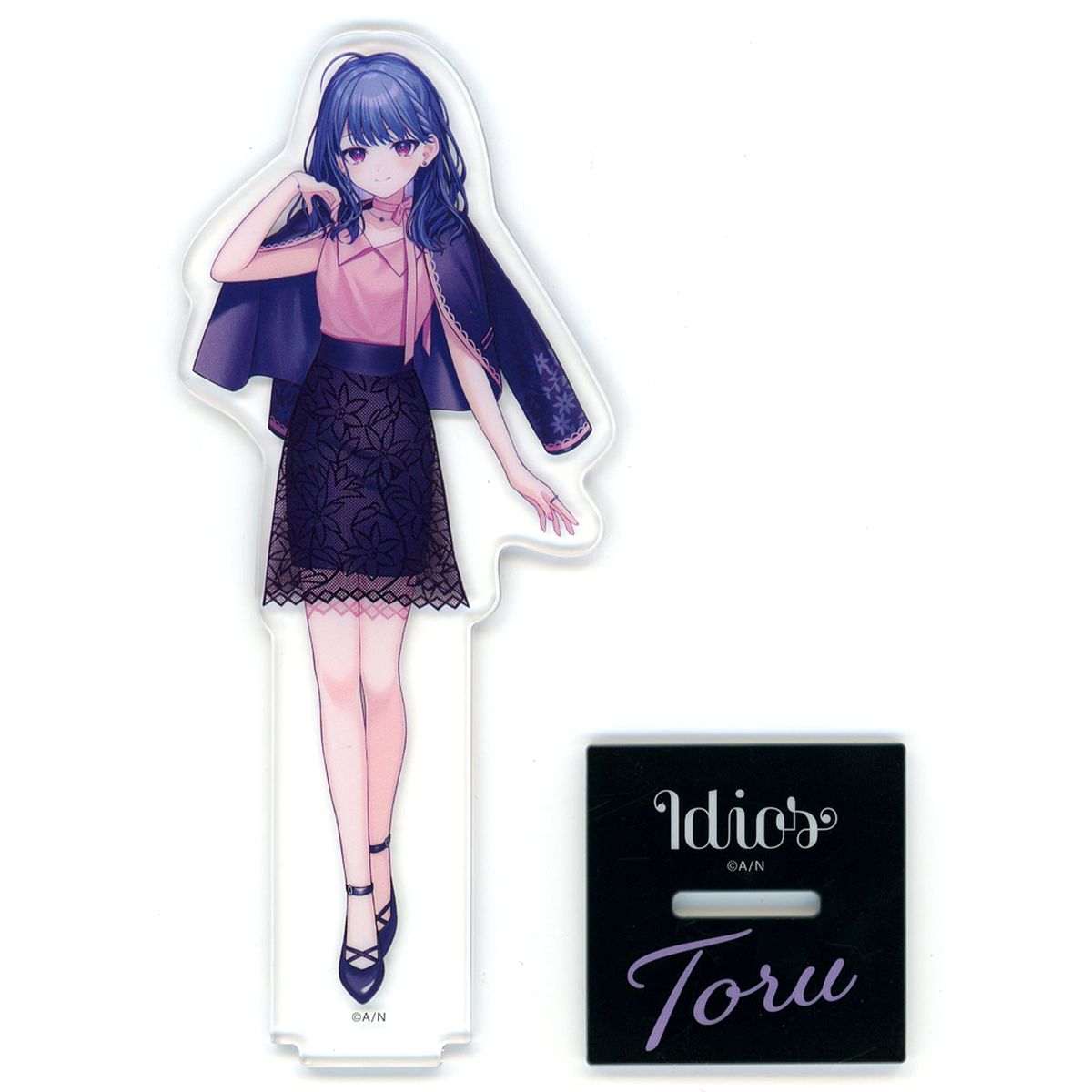 Koshimizu Toru Idios Acrylic Stand Kuji Square Virtual YouTuber Nijisanji C Prize [USED]