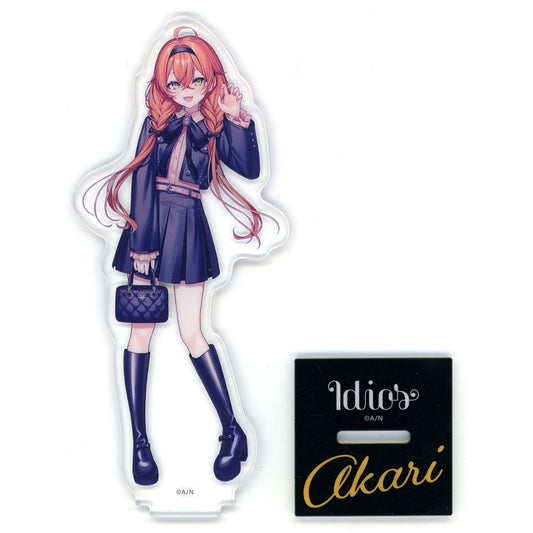 Shishido Akari Acrylic Stand Kuji Square Virtual YouTuber Nijisanji Idios Prize C [USED]