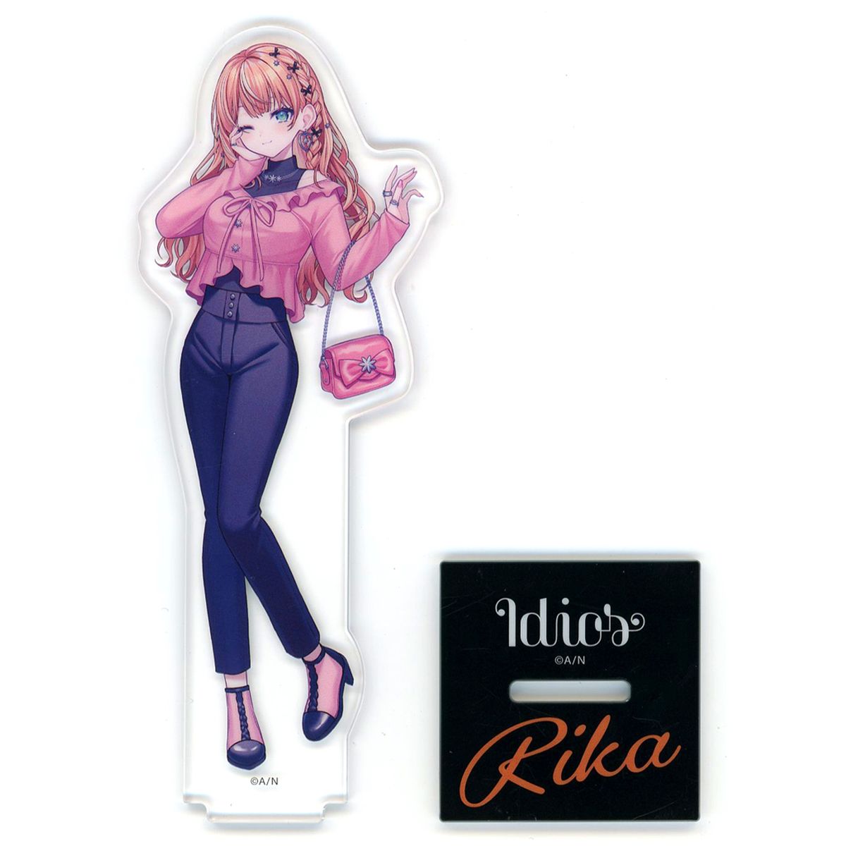 Igarashi Rika Acrylic Stand Kuji Square Virtual YouTuber Nijisanji Idios Kuji C Prize [USED]