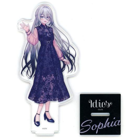 Sophia Valentine Acrylic Stand Kuji Square Virtual YouTuber Nijisanji Idios Prize C [USED]
