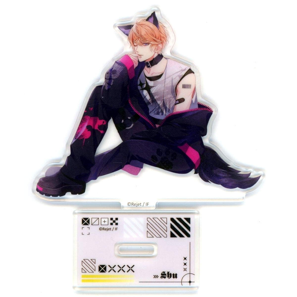 Shu Sakamaki Type A B-4 Prize Diabolik Lovers Chat Demoniaque Kuji Acrylic Figure Stand [USED]