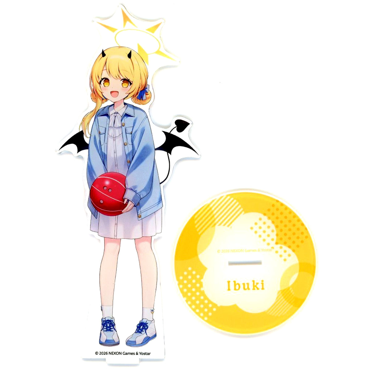 Ibuki Blue Archive x ROUND1 BIG Acrylic Stand [USED]